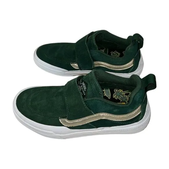 Vans Kyle Walker Pro 2 Suede Skate Shoes Shake Junt Forest Green Size 5.5