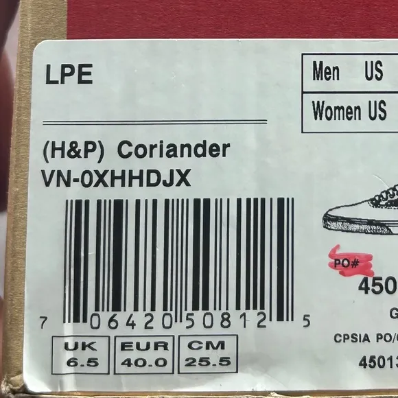 Vans LPE H&amp;P Coriander Shoes
