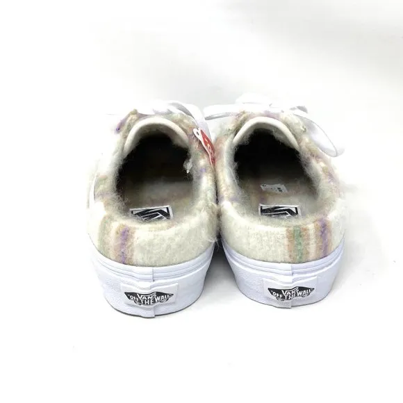 VANS Old Skool Mule Sneakers Soft Plaid Low Top Canvas Women's VN0A4P3Y98A