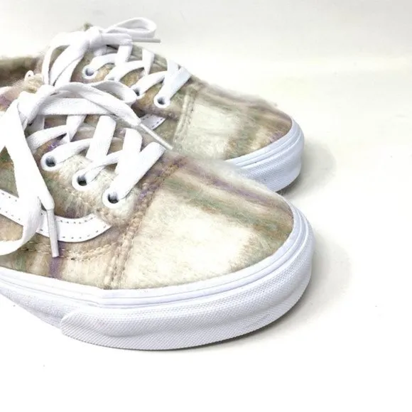 VANS Old Skool Mule Sneakers Soft Plaid Low Top Canvas Women's VN0A4P3Y98A