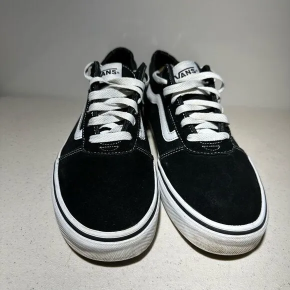 Vans Old Skool Shoes Black Skate Casual Off the Wall Mens 11