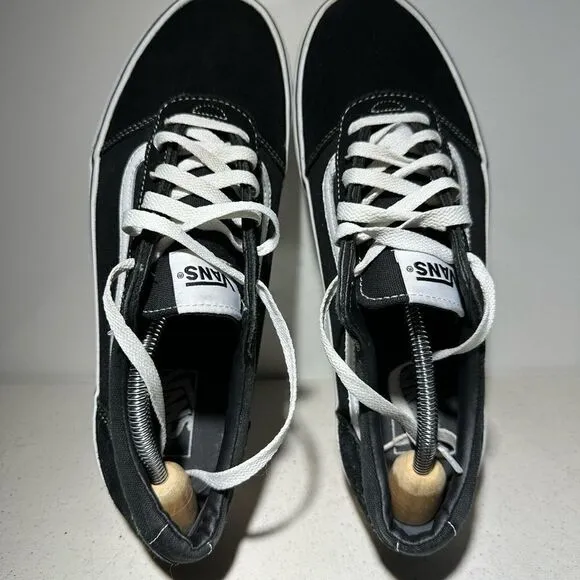 Vans Old Skool Shoes Black Skate Casual Off the Wall Mens 11