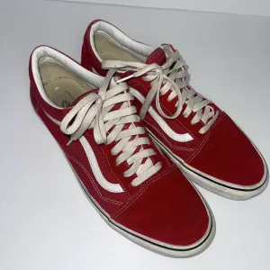 Vans Old Skool Sneakers Red Shoes #500714 Size 13