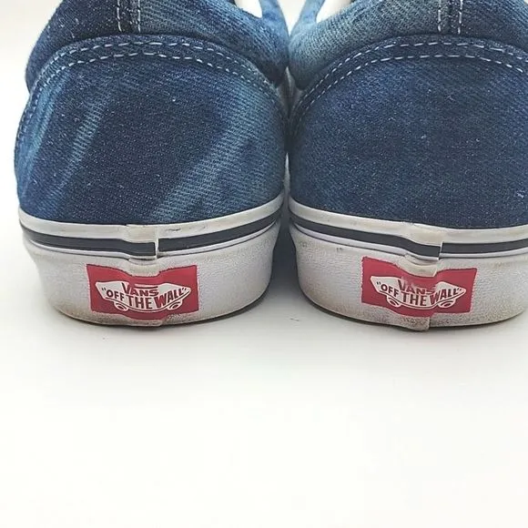 Vans Old Skool 'Denim' Skateboarding Shoes. SIZE 9 Men/ 10.5 Women.  S916