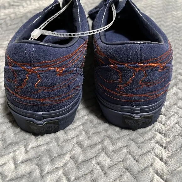 Vans Queer Poets Old Skool Kae Tempest Shoes Men's Size 6 Blue‎ Orange
