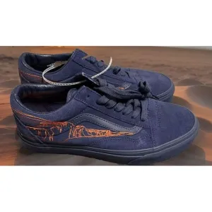 Vans Queer Poets Old Skool Kae Tempest Shoes Men's Size 6 Blue‎ Orange