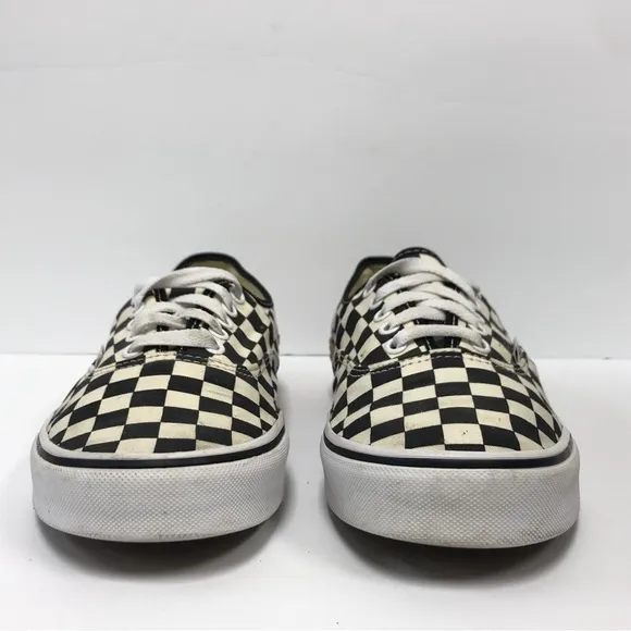 Vans Rare Half Authentic &amp; Half Old Skool Gum sole Men Shoes Size 9.5