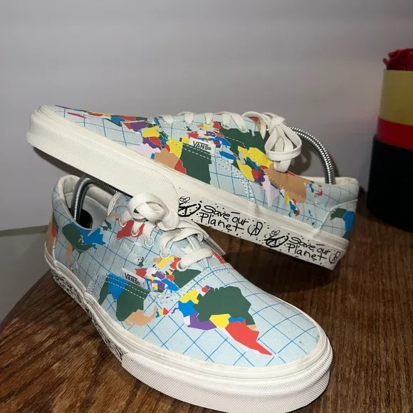 Vans Save Our Planet; World Map Era 59 Shoes