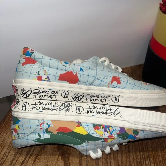 Vans Save Our Planet; World Map Era 59 Shoes