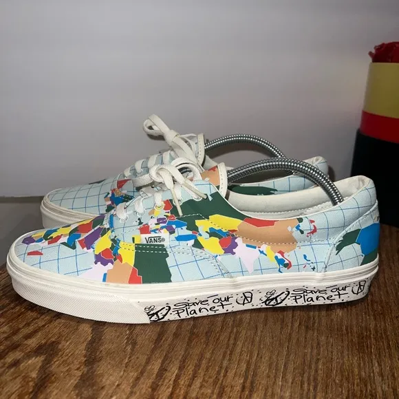 Vans Save Our Planet; World Map Era 59 Shoes