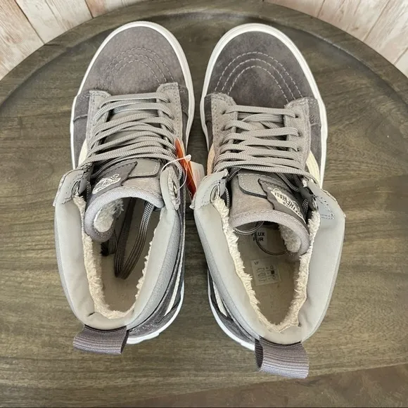 Vans Sk8-Hi MTE “Rabbit Frost/Gray” Sneaker Size 6 Women