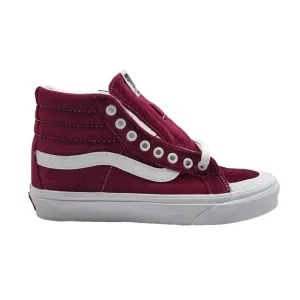 Vans Sk8-Hi Reissue 13 Velvet Beet Red True White Women Shoes Size 6