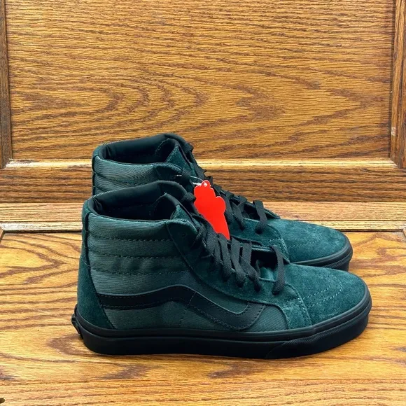 Vans Sk8 Hi Reissue Metallic Twill Darkest Shoes