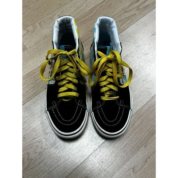 VANS Sk8-Hi x The Simpsons Simpsons Family Size Men 5 Women 6.5