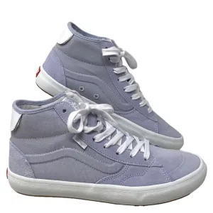 VANS Skate Lizzie Dusty Blue Shoe High Casual For Women Suede Canvas VN0A4BX1DSB
