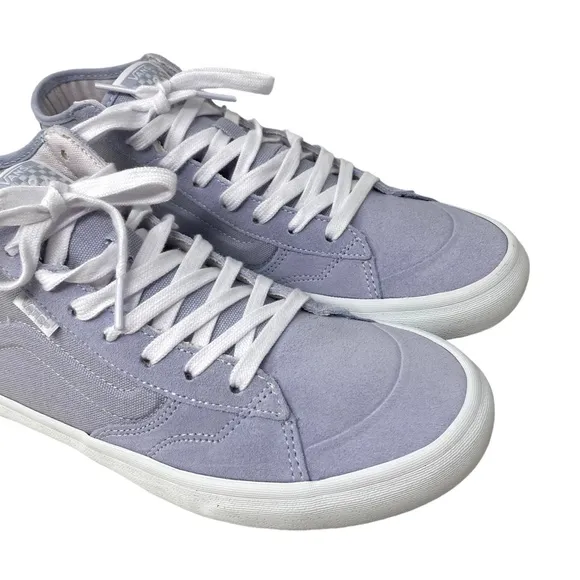 VANS Skate Lizzie Dusty Blue Shoe High Casual For Women Suede Canvas VN0A4BX1DSB
