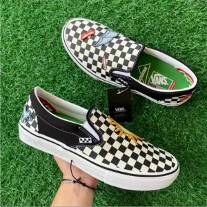 Vans Skate Slip On Patchwork Checkerboard