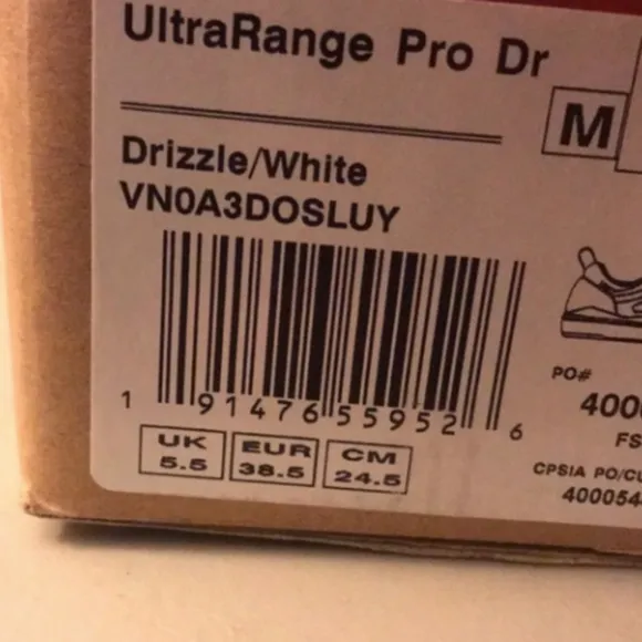 Vans UltraRange Pro Drizzle Grey Shoes