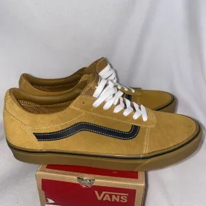 Vans Ward Suede Golden Brown Black Shoes Men’s Size 11 GVNOA5HTSCL6 Fall New