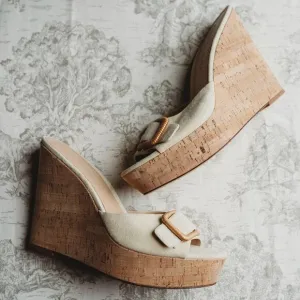 Veronica Beard Dali Espadrille Soft Yellow Suede Size 10 M New $320 Shoes NWOB