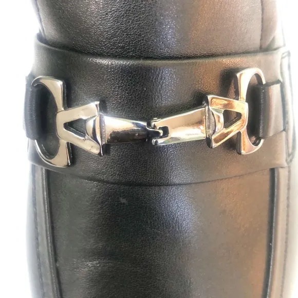 Versace Authentic Mens Black Dress Shoes, Size 41