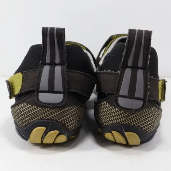Vibram FiveFingers Shoes Mens 42 (US 9-9.5) Black Gold Komodosport Barefoot