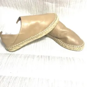 Vince Leather Rachel Espadrille Shoes