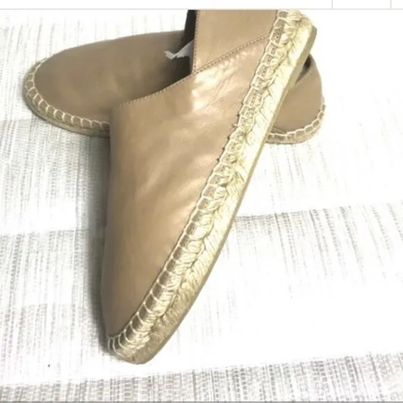 Vince Leather Rachel Espadrille Shoes