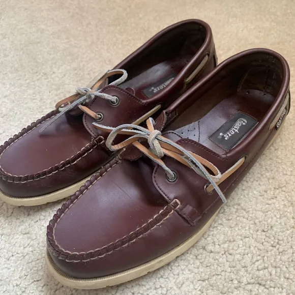 Vintage Coaster’s Leather Deck Boat Shoes Loafers