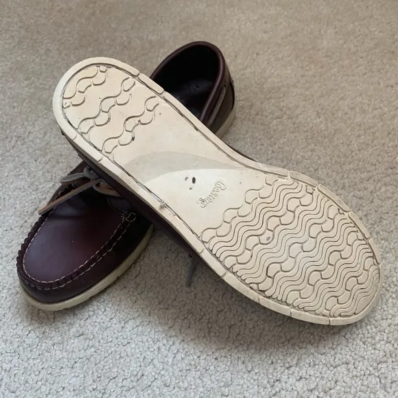 Vintage Coaster’s Leather Deck Boat Shoes Loafers