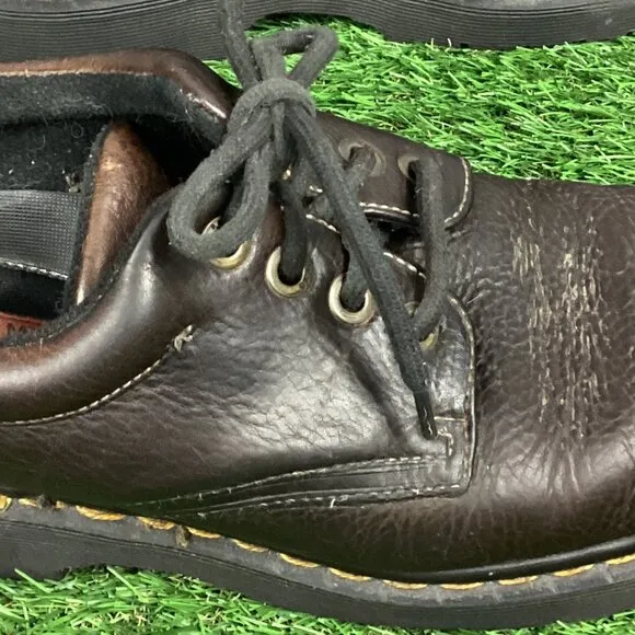 Vintage Dr. Martens Brown Leather Shoes England