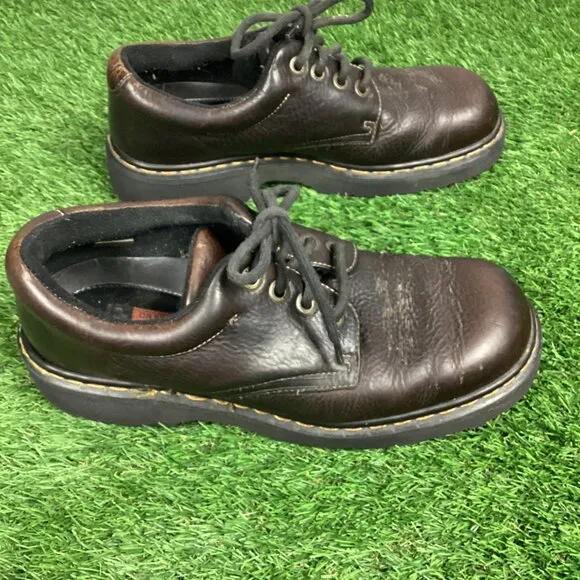 Vintage Dr. Martens Brown Leather Shoes England