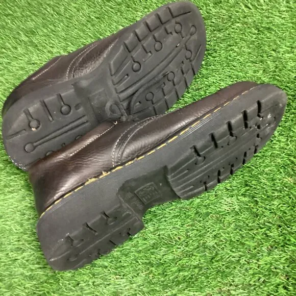 Vintage Dr. Martens Brown Leather Shoes England