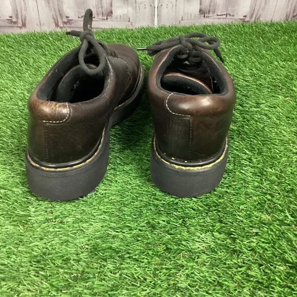 Vintage Dr. Martens Brown Leather Shoes England