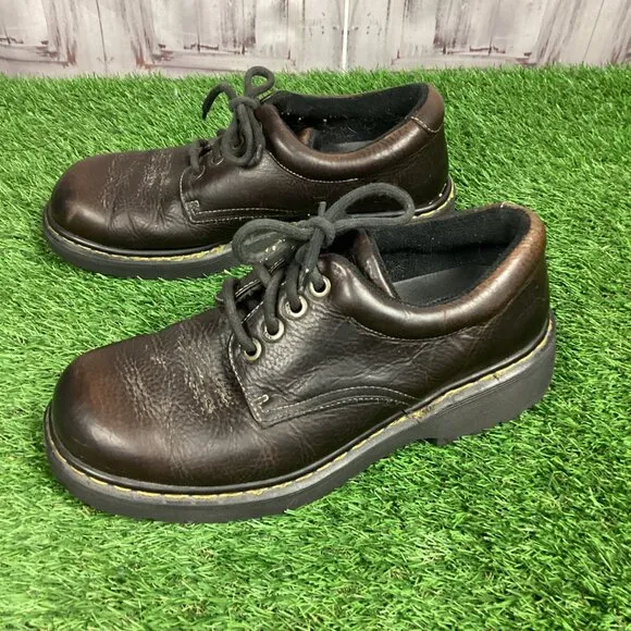 Vintage Dr. Martens Brown Leather Shoes England