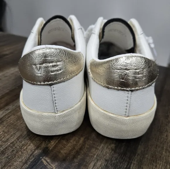 Vintage Havana Reflex White Leather Star Sneakers