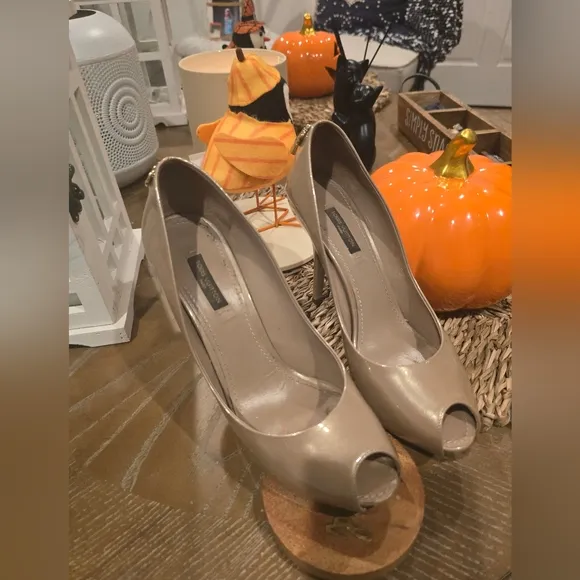 Vintage Louis Vuitton platform shoes.