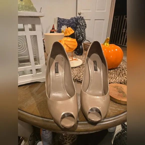 Vintage Louis Vuitton platform shoes.