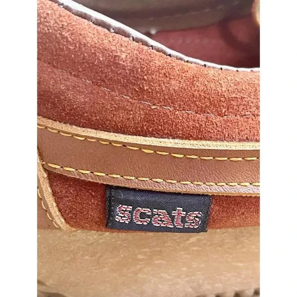 Vintage SCATS by Gallenkamp Women's Suede &amp; Leather Sneaker Shoes Size 8