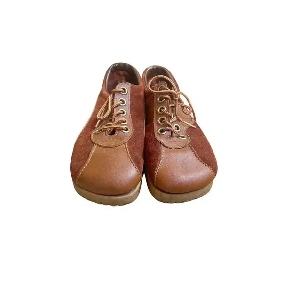 Vintage SCATS by Gallenkamp Women's Suede &amp; Leather Sneaker Shoes Size 8