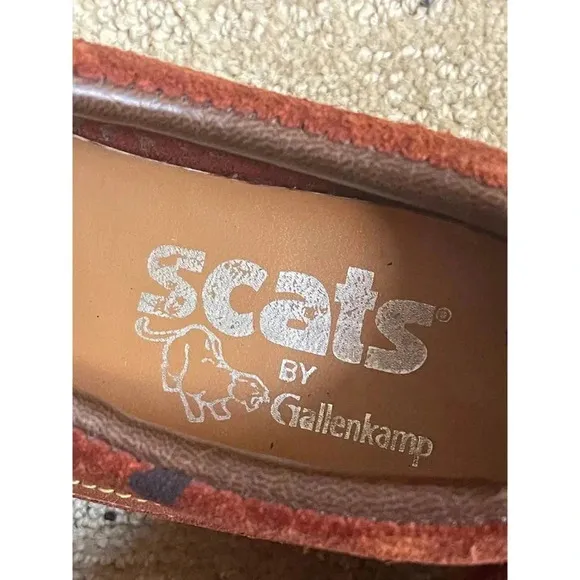 Vintage SCATS by Gallenkamp Women's Suede &amp; Leather Sneaker Shoes Size 8
