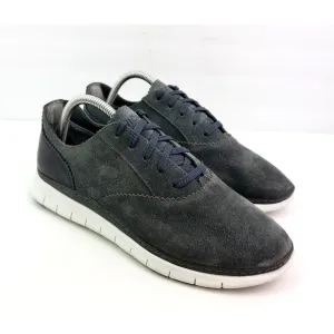Vionic 355 Taylor Womens Size 11 Wide Grey Suede Casual Comfort Sneaker Shoes