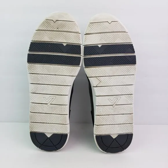 Vionic 355 Taylor Womens Size 11 Wide Grey Suede Casual Comfort Sneaker Shoes