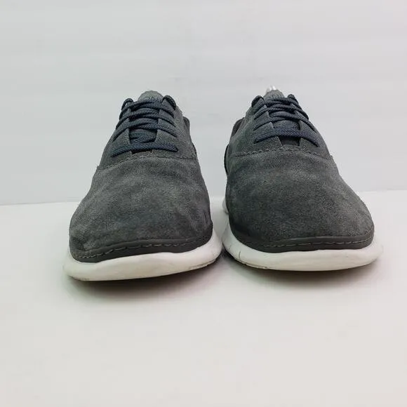 Vionic 355 Taylor Womens Size 11 Wide Grey Suede Casual Comfort Sneaker Shoes
