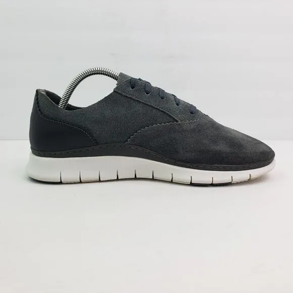 Vionic 355 Taylor Womens Size 11 Wide Grey Suede Casual Comfort Sneaker Shoes