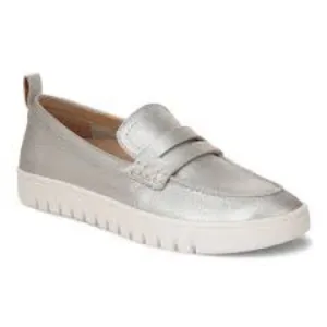 Vionic Uptown Silver Loafers New In Box Size 11