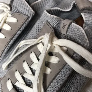 Wolf &amp; Shepherd Men’ Gray &amp; White Size 11M 🐺 Shoes Made in Portugal 🇵🇹