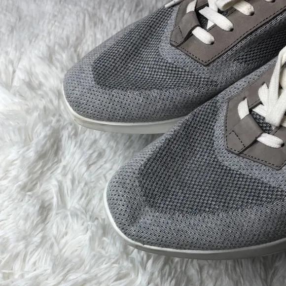 Wolf &amp; Shepherd Men’ Gray &amp; White Size 11M 🐺 Shoes Made in Portugal 🇵🇹