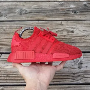 Women adidas NMD R1 Lush Red Running Shoes Sneakers