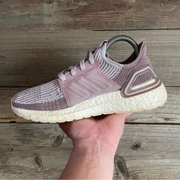 Women adidas UltraBoost 19 Soft Vision Running Shoes Sneakers
